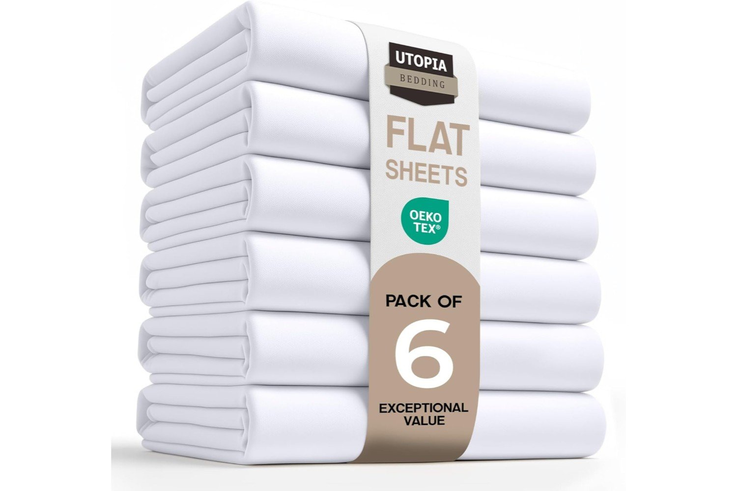 "Set of grey bed sheets, including a fitted sheet, flat sheet, and pillowcases, neatly arranged on a bed. The sheets have a soft, smooth texture and a subtle sheen, adding a sleek and modern touch to the bedding."